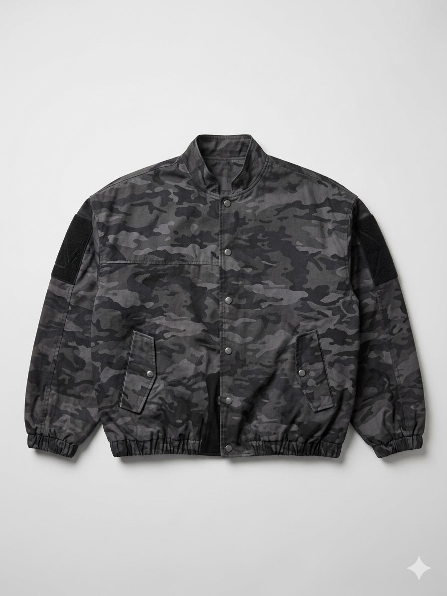 Mesh Bomber Jacket